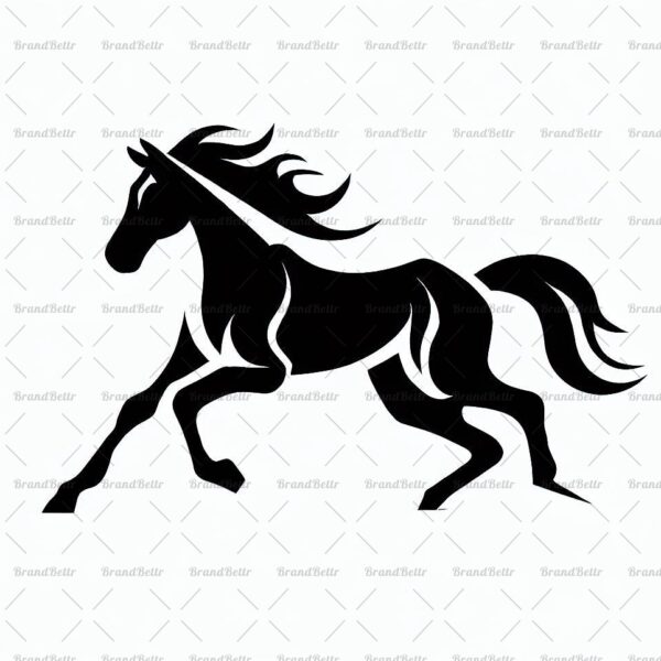 Galoppierendes Pferd